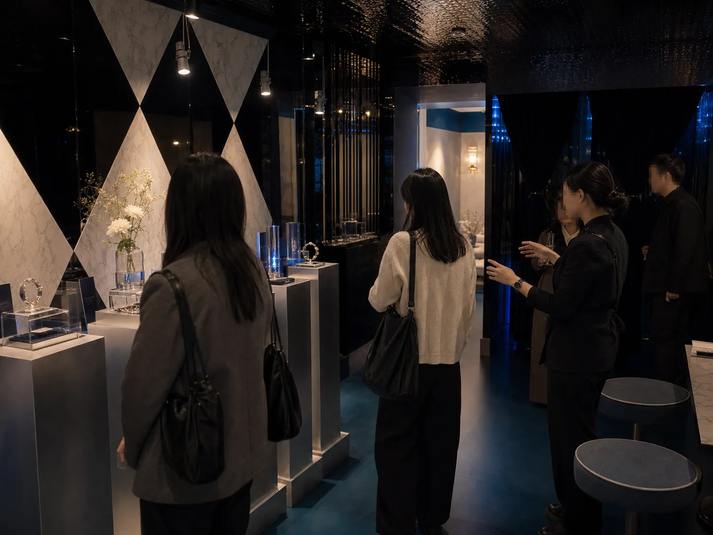 The Stellar VIP 沙龍與展示現場