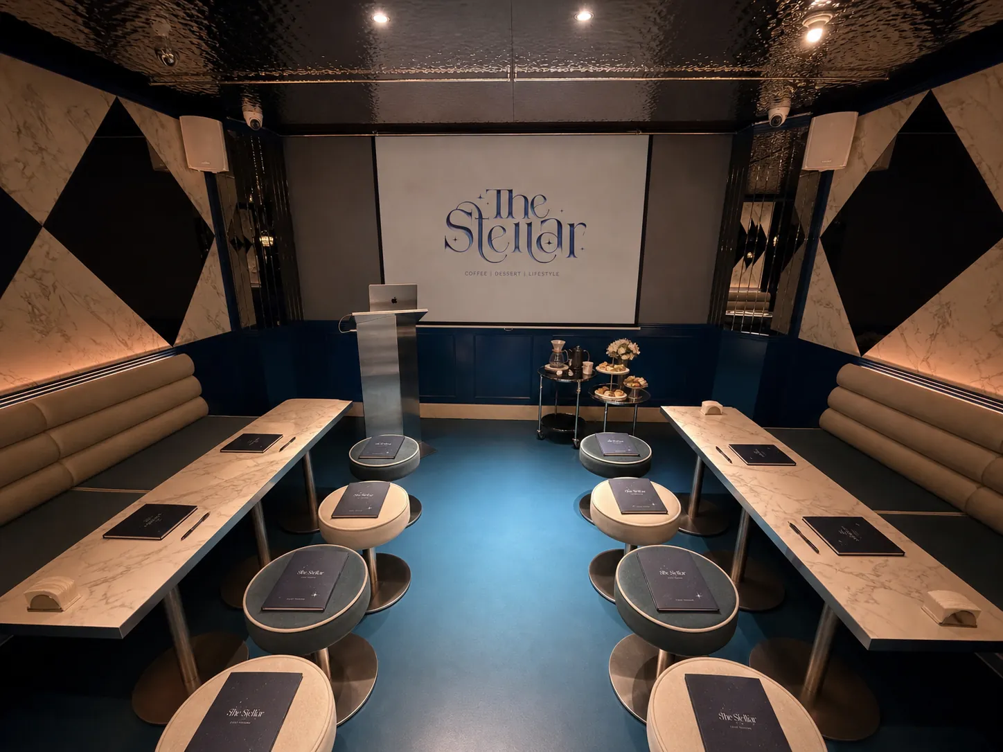 The Stellar 講座投影與座位