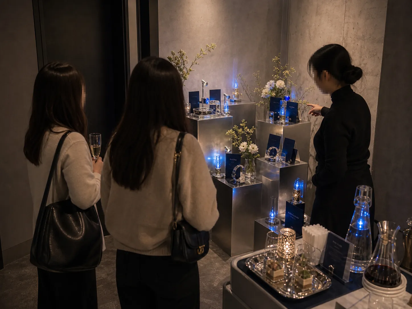 The Stellar 展示角落佈置