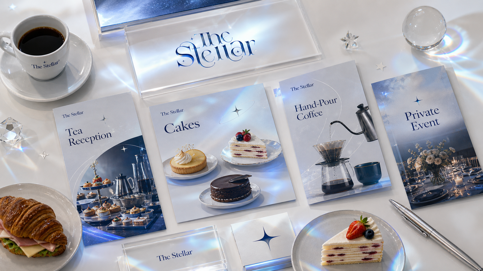 The Stellar DM 與宣傳印刷品